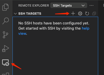 Remote - SSH 插件 添加一个连接